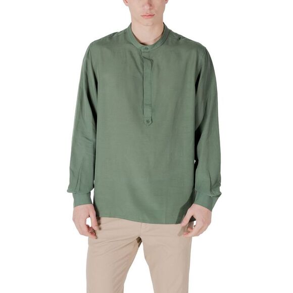 Antony Morato Bicolor Lyocell Men's Shirt